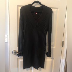 Chocolate brown sweater dress